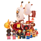 Thoundsunny Pirate ship decoration table decoration, experience the fun of assembly (can be used to decorate the living room, bedroom, study)