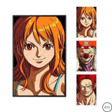 Luffy/Zoro/Sanji/Chopper Handsome and beautiful 3D picture frame painting decoration