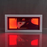 Sasuke paper cut photo frame tabletop decoration, can decorate the living room, living room or study Wall-mounted