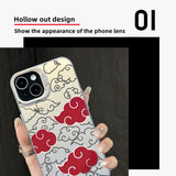 Akatsuki iphone exquisite Trend Silicone Anti-collision phone case