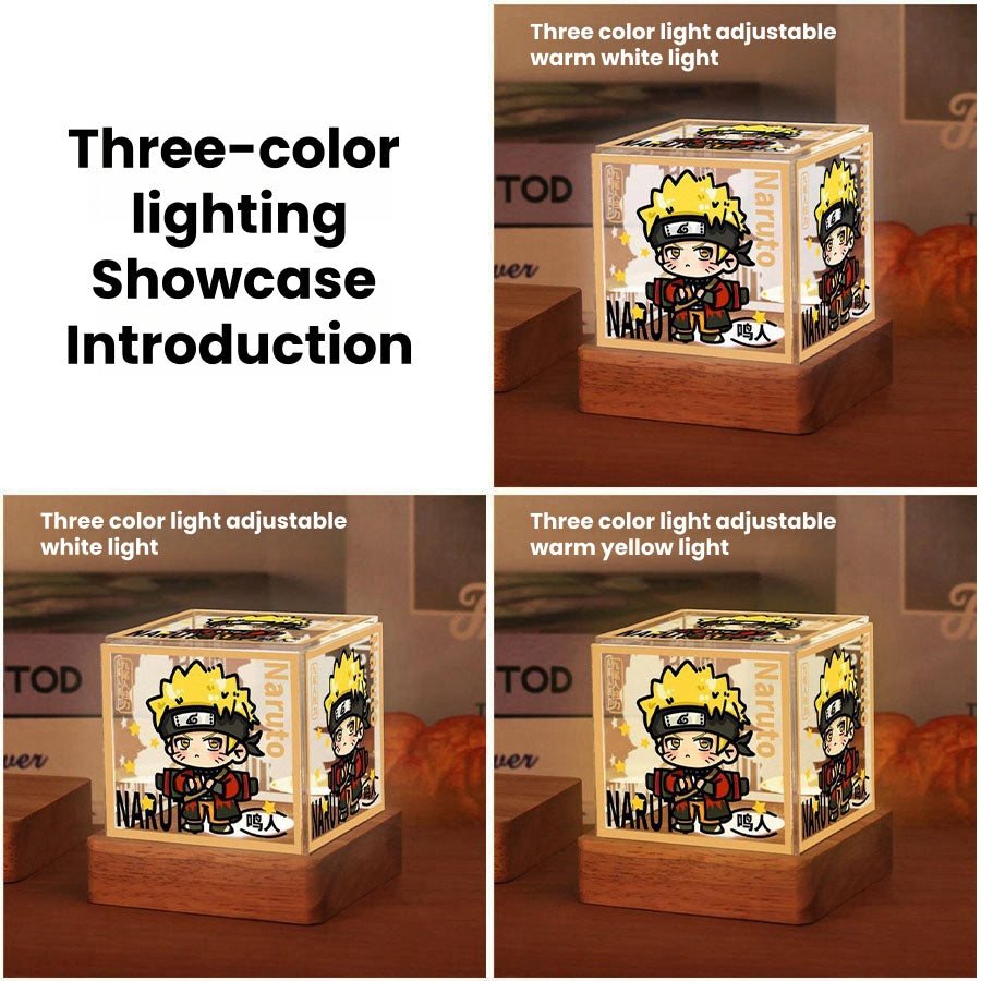 Sasuke/Itachi/Obito Tricolor Light Nightlight - Light up your nights