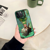 Zoro iPhone exquisite Trend Silicone Anti-collision phone case