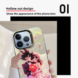 Son Goku/Chichi iPhone exquisite Trend Silicone Anti-collision phone case