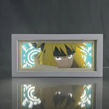 Sasuke paper cut photo frame tabletop decoration, can decorate the living room, living room or study Wall-mounted