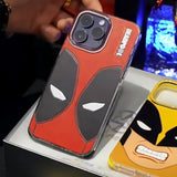 Deadpool/Wolverine iPhone exquisite Trend Silicone Anti-collision phone case