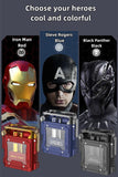 SUPERHERO STYLE BLUETOOTH HEADSET, NOVEL AND COOL, VERY FIT THE THEME OF SUPERHERO, CLEAR SOUND QUALITY, DURABLE BATTERY LIFE, STABLE CONNECTION BLUETOOTH HEADSET.