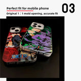 Luffy/Zoro iPhone exquisite Trend Silicone Anti-collision phone case