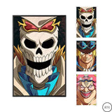 Luffy/Zoro/Sanji/Chopper Handsome and beautiful 3D picture frame painting decoration