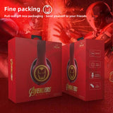 IRON MAN/SPIDERMAN/CAPTAIN AMERICA MOBILE PHONE WIRELESS BLUETOOTH APPLE ANDROID UNIVERSAL ACTIVE NOISE REDUCTION HD SOUND QUALITY HEADSET EARPHONES