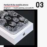 Tanjirou/Zenitsu/Inosuke iPhone exquisite Trend Silicone Anti-collision phone case