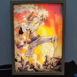 Nika Luffy Handsome and cool beautiful creative three light colors painting decoration