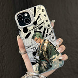 Zoro iphone exquisite Trend Silicone Anti-collision phone case