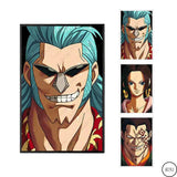 Luffy/Zoro/Sanji/Chopper Handsome and beautiful 3D picture frame painting decoration