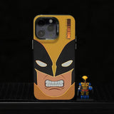 Deadpool/Wolverine iPhone exquisite Trend Silicone Anti-collision phone case