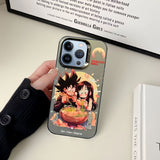 Son Goku/Chichi iPhone exquisite Trend Silicone Anti-collision phone case