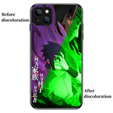 Uchiha Sasuke Luminous mobile phone case Smart luminous creative mobile phone case