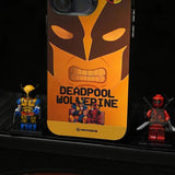 Deadpool/Wolverine iPhone exquisite Trend Silicone Anti-collision phone case