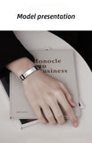 Luffy series of simple cool bracelet, made of titanium steel, wear for a long time is not easy to deformation, classic style and beautiful trend bracelet.