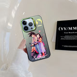 Son Goku/Chichi iPhone exquisite Trend Silicone Anti-collision phone case