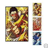 Luffy/Zoro/Sanji/Chopper Handsome and beautiful 3D picture frame painting decoration