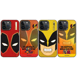 Deadpool/Wolverine iPhone exquisite Trend Silicone Anti-collision phone case