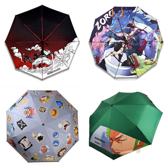 Luffy/Zoro cool katana hilt umbrella that folds (As Handsome As Weapons In dm)