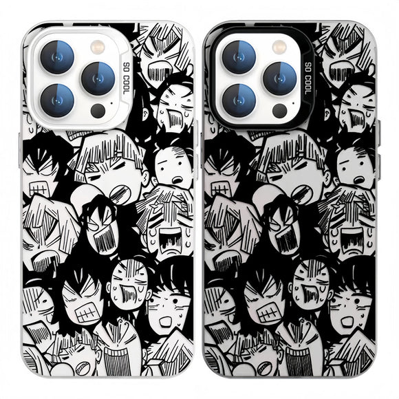 Tanjirou/Zenitsu/Inosuke iPhone exquisite Trend Silicone Anti-collision phone case