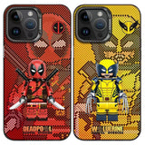 Deadpool/Wolverine iPhone exquisite Trend Silicone Anti-collision phone case