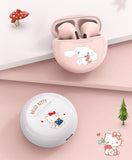 Hello Kitty Mobile phone Wireless Bluetooth Apple Android Universal active noise reduction HD sound quality headset earphones