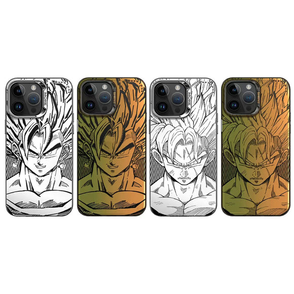 Son Goku/Vegetto iPhone exquisite Trend Silicone Anti-collision phone case