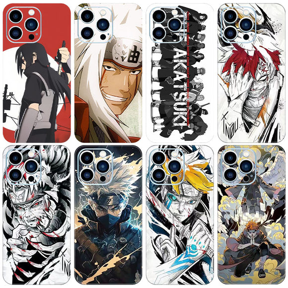 Itachi/Jiraiya/Kakashi iPhone back case film beautiful character pattern mobile phone sticker film back sticker colour film full package stickers