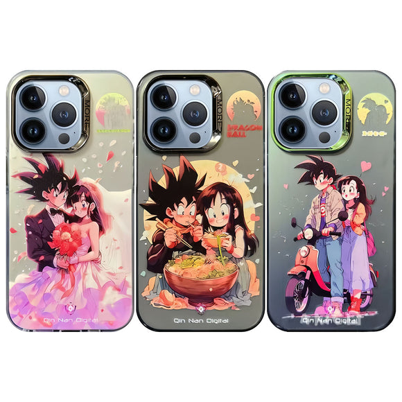 Son Goku/Chichi iPhone exquisite Trend Silicone Anti-collision phone case