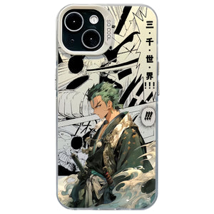 Zoro iphone exquisite Trend Silicone Anti-collision phone case