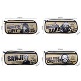 Luffy/Zoro/Sanji Pen case, new large capacity, EVA waterproof, anti-fouling, easy to clean, durable pen case