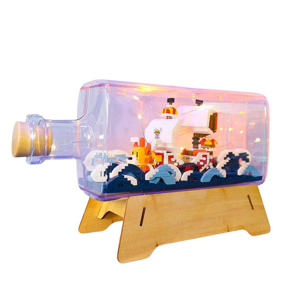 Luffy series drift bottle style desktop trend cool adornment.