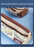 Luffy/Chopper/Zoro/Sanji style pen bag, the selection of environmentally friendly and strong fabric, pen bag volume, delicate and cool pattern.