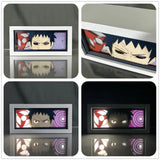 Sasuke paper cut photo frame tabletop decoration, can decorate the living room, living room or study Wall-mounted