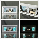 Sasuke paper cut photo frame tabletop decoration, can decorate the living room, living room or study Wall-mounted