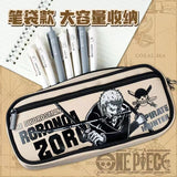 Luffy/Zoro/Sanji Pen case, new large capacity, EVA waterproof, anti-fouling, easy to clean, durable pen case