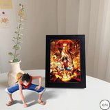 Luffy/Zoro/Sanji/Chopper Handsome and beautiful 3D picture frame painting decoration