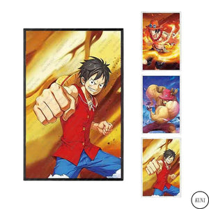 Luffy/Zoro/Sanji/Chopper Handsome and beautiful 3D picture frame painting decoration