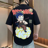 Son Goku summer new short sleeve T-shirt cool figure print loose short sleeve