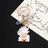 Nika Luffy handsome and stylish metal necklaces and keychains