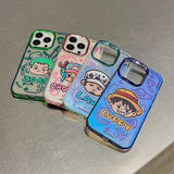 Luffy/Chopper/Zoro Stylish and cute waterproof crash-proof phone case