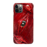 Sharingan iPhone exquisite Trend Silicone Anti-collision phone case (This mobile phone case is customized by hand, the transportation of mobile phones is longer, please wait patiently)