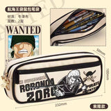 Luffy/Zoro/Sanji Pen case, new large capacity, EVA waterproof, anti-fouling, easy to clean, durable pen case