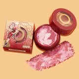 Sasuke/Sakura Eyeshadow Makeup set Eyeshadow tray Lip glaze eyeliner Flash powder set women's makeup