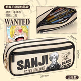 Luffy/Zoro/Sanji Pen case, new large capacity, EVA waterproof, anti-fouling, easy to clean, durable pen case