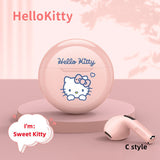 Hello Kitty Mobile phone Wireless Bluetooth Apple Android Universal active noise reduction HD sound quality headset earphones