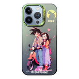 Son Goku/Chichi iPhone exquisite Trend Silicone Anti-collision phone case